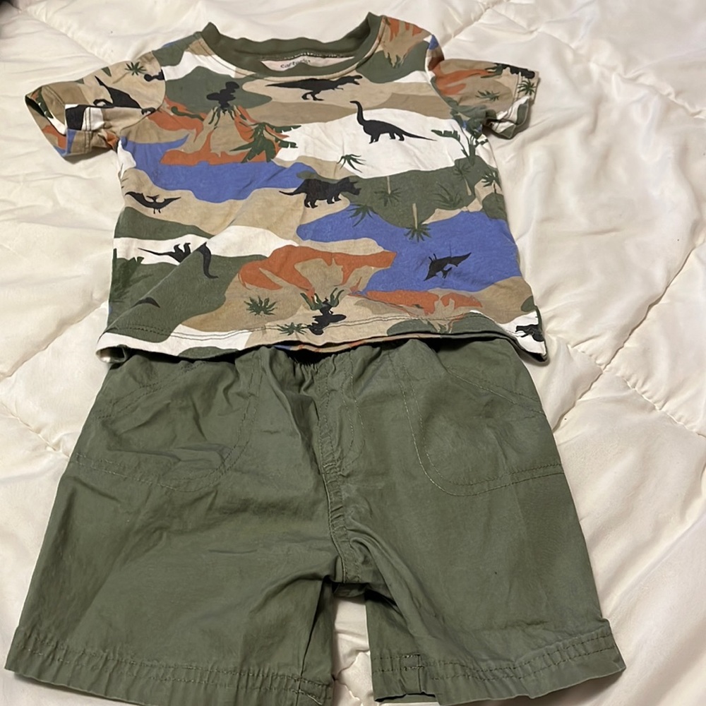 Toddler short set